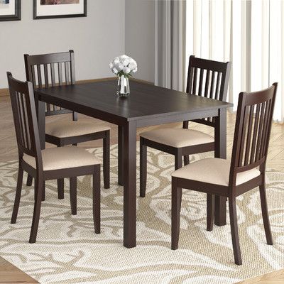 four seater set elegant wood white cusion