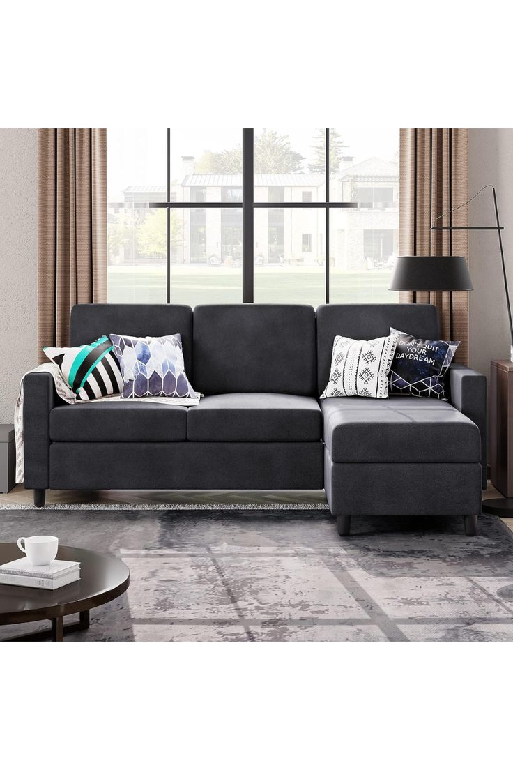 Four seater sofa L shaped